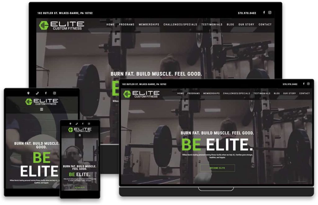 fitness-center-website-design
