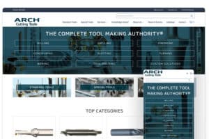 ARCH Cutting Tools Website Re-design