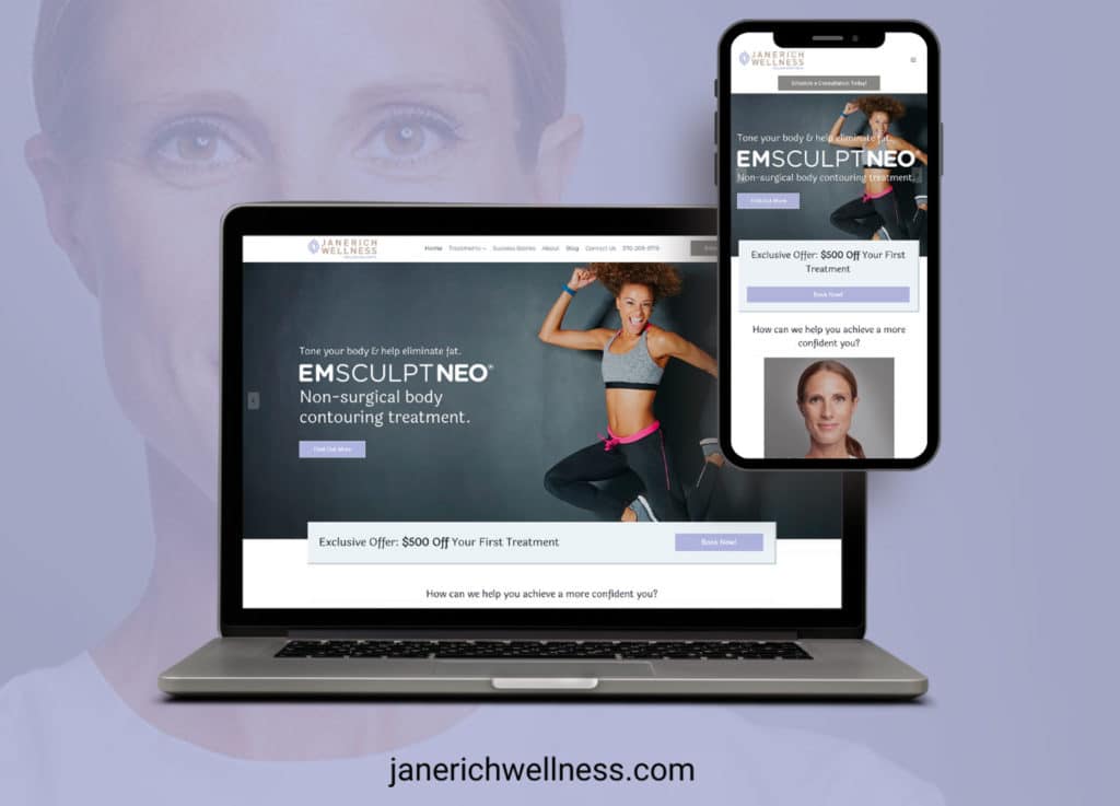 janerish-wellness-website-design