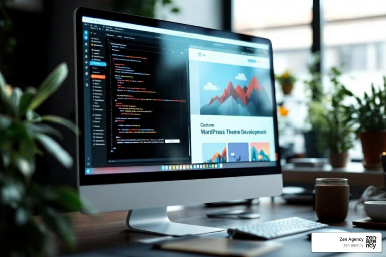 Custom WordPress theme design