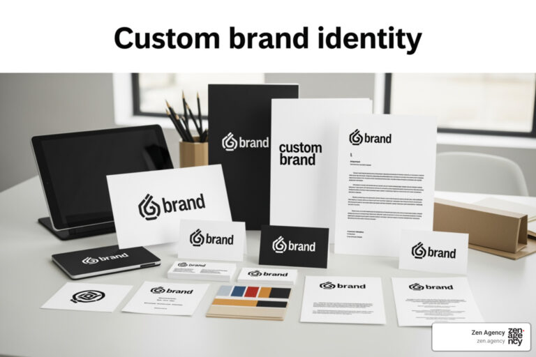 Custom brand identity