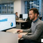 ppc advertising digital marketer analyzing campaign performance