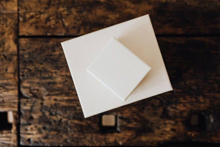 box packaging layout