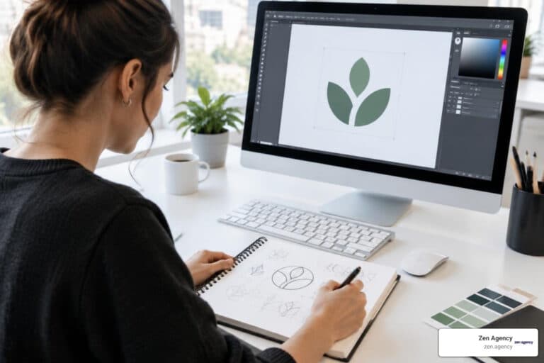 logo design from scratch